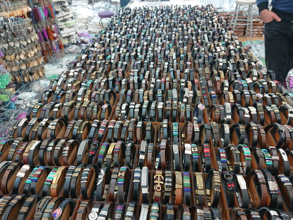 wholesale leather bracelets for men and women