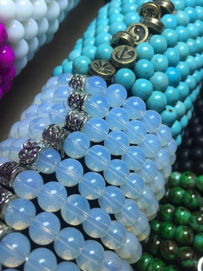 semi precious stone bracelets in bulk