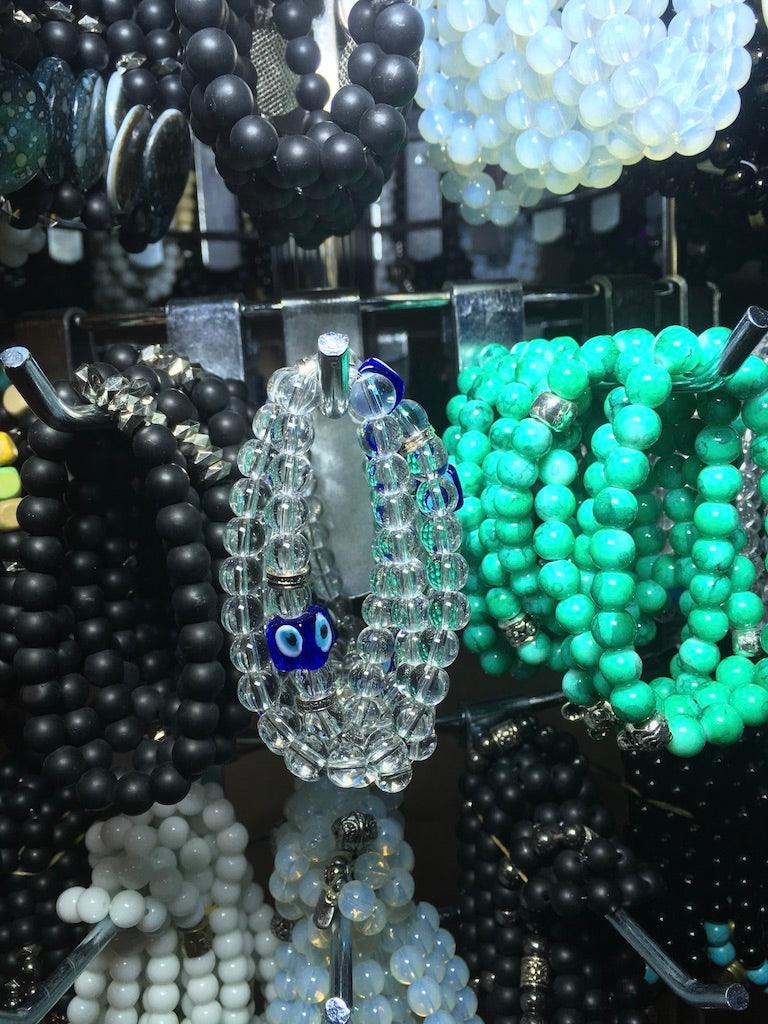 glass bead bracelets in bulk