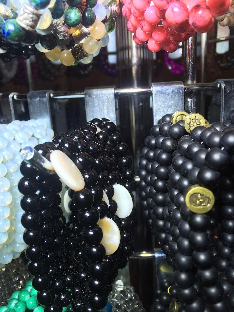 wholesale semi precious stone bracelets 1
